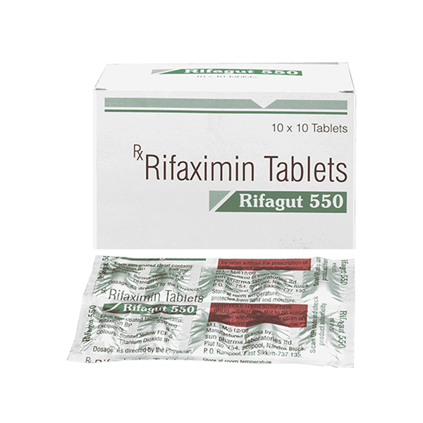Rifagut 550mg (Rifaximin)
